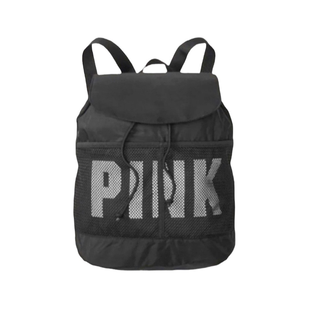 Pink Vs Drawstring Backpack
